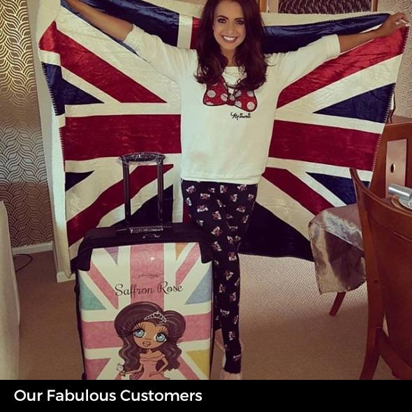 ClaireaBella Union Jack Suitcase - Image 6