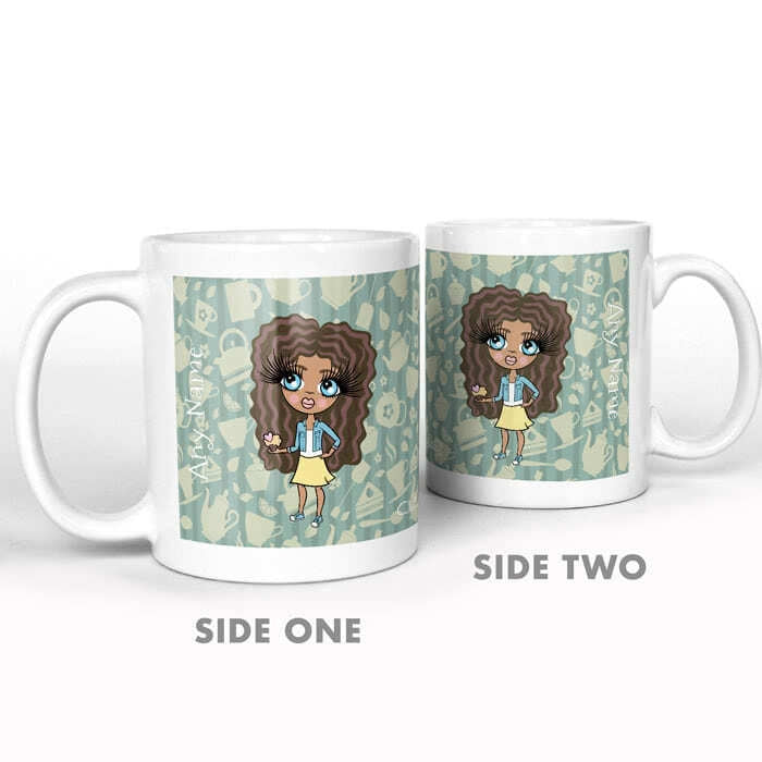 ClaireaBella Girls Teapot Print Mug - Image 3